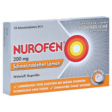 Nurofen 200 Mg Schmelztabletten Lemon 12 Stuck N1 Online Bestellen Medpex Versandapotheke