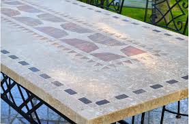 Maybe you would like to learn more about one of these? Outdoor Garden 160 200 240cm Mosaic Natural Stone Marble Dining Table Wrought Iron Tampa