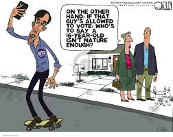 The importance of voting as seen in varvel's cartoons. The Voting Age Comics And Cartoons The Cartoonist Group