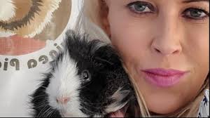 Saskia at the Los Angeles Guinea Pig Rescue