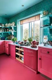 Eliminate dated oak with a new painted finish! 23 Pink Kitchen Cabinet Ideas Sebring Design Build