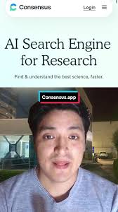 ¿Una herramienta de IA que te da resúmenes de investigaciones científicas  en segundos y con investigaciones reales solo con preguntarlo? 👉 prueba  Consensus.app #tesis #universidad #estudiantes ...