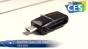 Sorry for shaky video, i was using mobile camera. Ces 2015 Sandisk Ultra Dual Usb Drive 3 0 English Allround Pc Com Youtube