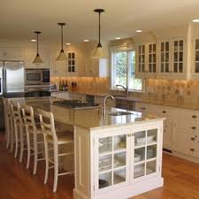 I Like This Island The Cupboard At The End And All The Chairs Fill 39 Em Up With Fri Kitchen Layout Kitchen Island With Cooktop Kitchen Island With Stove