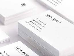 Use a word business card template to design your own custom cards by adding a logo or tagline. Free Minimal Elegant Business Card Template Psd
