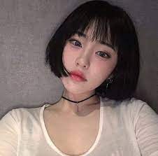 Asian Korean And Girl Image Ulzzang Short Hair Korean Short Hair Short Hair Styles