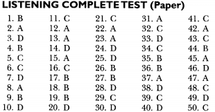 Soal toefl dan kunci jawaban. Kunci Jawaban Soal Toefl