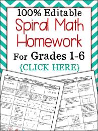 The Perfect Teacher Planner For Better Classroom Organization Spiral Math Homework Spiral Math Math Homework
