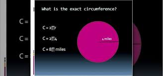 Formula to calculate circumference of a circle: How To Calculate The Circumference Of A Circle Math Wonderhowto