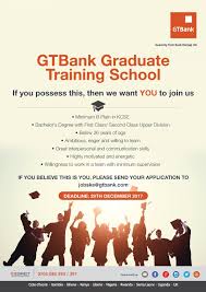 If you are a customer, and you have not enrolled in online banking, enroll for online banking. Guaranty Trust Bank Trainee Program 2018 Opportunities For Africans