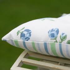 Buy dining chair seat pads and get the best deals at the lowest prices on ebay! Luxury Blue Country Rose Garden Chair Cushions