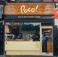 poco sicilian street food restaurant branding by passsport design bureau grits grids cafe shop design small restaurant design street food design