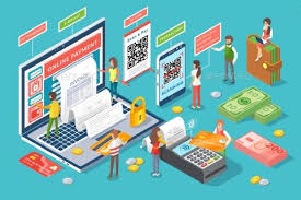 Payment Online Invoice Technology Poster Vector Technology Posters Online Invoicing Technology