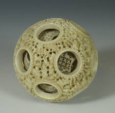 These are incredibly beautiful and intricate chinese puzzle ball. Lot 20 A Large Early 20th Century Chinese Ivory