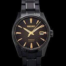 Limited edition of 4,000 pcs. Seiko Presage Sharp Edged Limited Automatic Band Watch