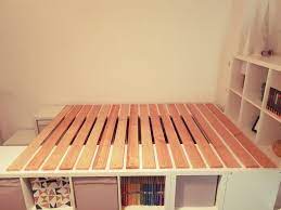 Bett aus ikea kallax regalen bauen. 11 Bett Ideen Ikea Kallax Regal Regal Kinderzimmer Kallax Regal