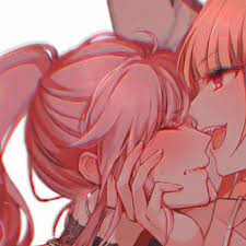 Pin by Danhier Anaïs on profil pics | Blushing anime, Cute profile  pictures, Cute lesbian couples