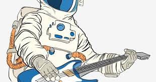 Astronaut Illustration Pop Spoof Playing Guitar Illustration Elements Astronaut Clipart Astronaut Play The Guitar Png Transparent Clipart Image And Psd File Astronaut Illustration Guitar Illustration Astronaut Art Illustration