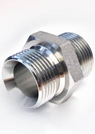 HYDRAULIC MALE ADAPTOR NIPPLE BSPP X BSPP ALL SIZES 60° CONE ...