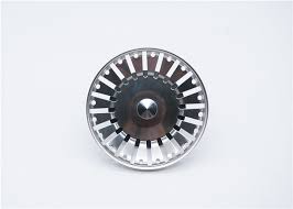polished kitchen sink strainer set