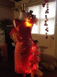 Girl On Fire Costume Fire Costume Prom Dress Inspiration Fire Clothes
