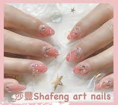 晶鑽系列美甲diamond nail art diamond nail art diamond nails nails