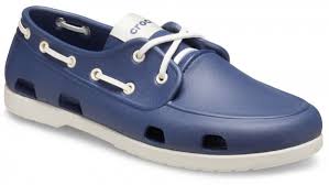 They are easy to slip on or off and are ideal for this is because even during long days in hot, sweaty conditions, no matter how sticky it gets, crocs for men stay fresh and keep feet cool. Classic Boat Shoe Men Navy Stucco Croslite Gress Schuh Gmbh