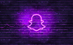 Get free snapchat logo icons in ios, material, windows and other design styles for web, mobile, and graphic design projects. Herunterladen Hintergrundbild Snapchat Violett Logo 4k Violette Ziegelwand Snapchat Logo Marken Snapchat Neon Logo Snapchat Fur Desktop Kostenlos Hintergrundbilder Fur Ihren Desktop Kostenlos