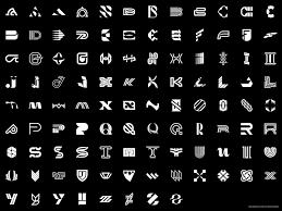 Combining these letters is how the words necessary for communication develop. I Designed All Letters Of The Alphabet 4 Variations For Each Letter For Fun And Practice Forgot To Include The Rrrr In My Last Image So Sorry Graphic Design