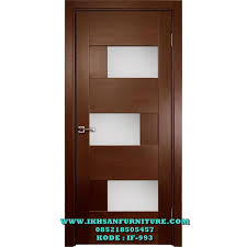 45 model pintu minimalis aluminium kaca besi kayu pintu minimalis kayu, pernah melihat pintu minimalis dari besi ini model pintu ini memiliki 2 fungsi lho pintu geser kaca bermanfaat sebagai jendela di ruang tamu sedangkan pintu kayu akses ruangan yang lebih pribadi 3 pintu geser. Model Pintu Kamar Mandi Kaca Buram Kayu Jati Pintu Kamar Mandi Ikhsan Furniture Jepara
