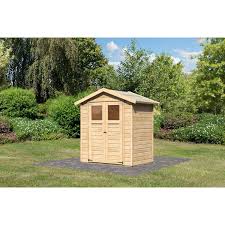Es sind harke, schubkarren, wäscheleine, säge, harke und etliche andere geräte, die sich im laufe der zeit ansammeln, wenn man seinen garten intensiv betreut. Karibu Holz Geratehaus Ostersund 1 Natur B X T 177 Cm X 120 Cm Kaufen Bei Obi