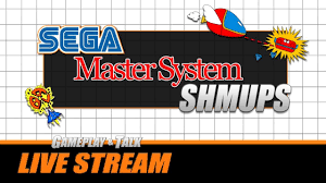 Gameplay And Talk Live Stream Sega Master System Game Gear Shmups V Sega Master System Streaming Gaming Gear