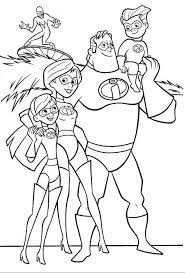The incredibles elastigirl coloring pages. The Incredibles Coloring Pages Free Coloring Printable B108 Unit