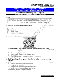 Panduan malaysia maklumat terkini nota sejarah tingkatan 4 bab 1. Tingkatan 1 Sejarah Contoh Soalan Bahagian C Kssm 2019