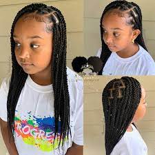 If your baby has thin sections of hair with a short length, then you are sure to want to try this. Pin By Sandia Godsend On Kids Braided Styles Kids Hairstyles Girls Kids Braided Hairstyles Lil Girl Hairstyles