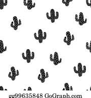 Try to search more transparent images related to cactus clipart png |. Black And White Cactus Clip Art Royalty Free Gograph