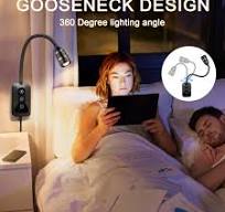 HUAEU Wall Mounted LED Reading Light for Bed Headboard - 5 ...