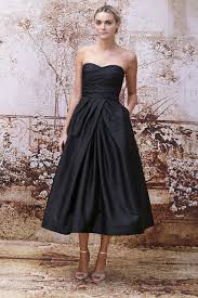 14 Bridesmaid Dresses That Everyone Even The Bride Will Agree On Tea Length Bridesmaid Dresses Black Bridesmaid Dresses Monique Lhuillier Bridesmaid Dress