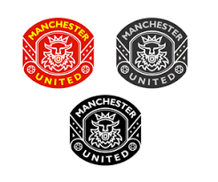 Milan fc barcelona football coloring book, manchester united logo, white, text, logo png. Manchester United Needs A New Logo Design Logo Special Contest Brief 138412
