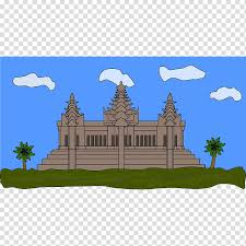 Grass Angkor Wat Bayon Temple Khmer Empire Hindu Temple Drawing Cambodia Transparent Background Png Clipart Hiclipart Add some clouds above the domes. grass angkor wat bayon temple khmer