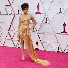 Andra day is an actress and r&b artist credit: Andra Day S Jaw Dropping Oscars 2021 Dress Sings Of Cher S Sequined Heyday British Vogue