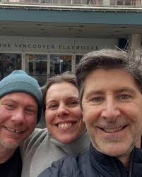 Field trip to the Playhouse! Belle Spirale Directors and Stage Manager  Alexis, Sylvain and Neil visited the theatre last week…. we cannot wait to  see YOU there March 21 and 22nd, get