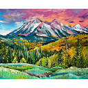 Rocky Mountain National Park Print From Original Oil Painting ...