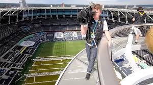 Tottenham hotspur new stadium venue address: Reporters Experience Spurs Stadium Skywalk Bbc News