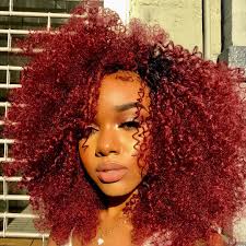 Big Red Hair Rk Luxe Outre Hair Lacefront Trina Hair Color For Black Hair Dyed Natural Hair Dyed Curly Hair