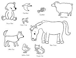 Bust Out Your Crayons Brown Bear Brown Bear What Do You See Brown Bear Book Bear Coloring Pages Brown Bear Printables