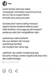 Lebih Baik Begini Aku Menjadi Aku Kamu Menjadi Kamu