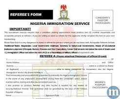 Nigeria Immigration Service Guarantor Form Download Pdf 2020 Pdf Download Pdf Download