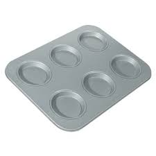 Fox Run Brands Non Stick 6 Cup Large Shallow Muffin Pan Muffin Top Pan Muffin Pan Muffin Top Recipes