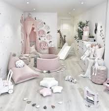 A baby room design calls for a mix of stylish accents and a bit of playfulness. 38 Ideas For Baby Girl Beedrom Ideas Nurseries Pink Color Schemes Kids Room Wall Color Grey Baby Room Pink Girl Room